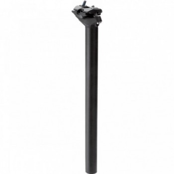 PROMAX Adjustable Aluminum Seatpost 31.6x350mm with 12mm Offset and Dual Bolt - 1