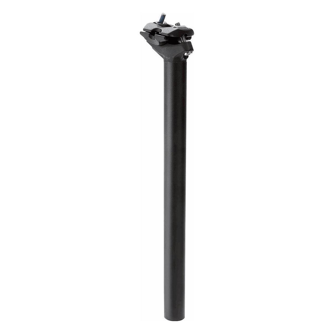 PROMAX Adjustable Aluminum Seatpost 31.6x350mm with 12mm Offset and Dual Bolt - 1