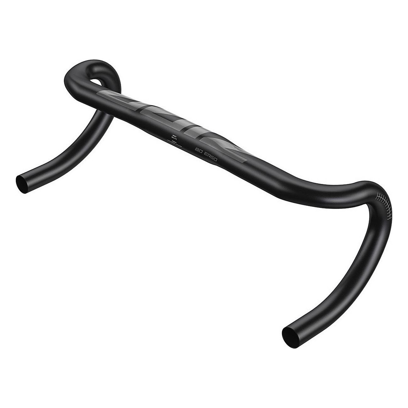 Zipp Service Course SL 80 Ergo Handlebar 40cm Black - Comfort & Style for Cyclists - 1