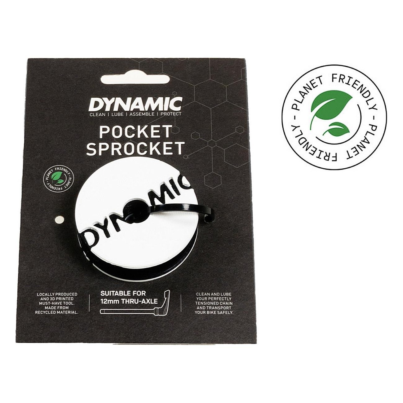 Dynamic Chain Tensioner for Pocket Sprocket - Recycled Plastic Bike Accessory - 1