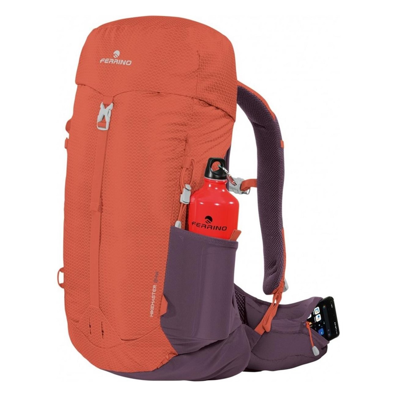 Sac à dos Hikemaster 24L Femme Brique pour Trekking - 3