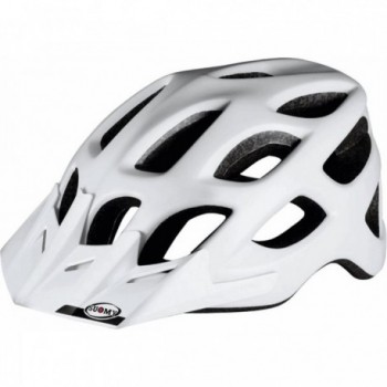 Suomy FREE Matte White Helmet - Size M (54/58cm), 230g, Lightweight & Safe - 1