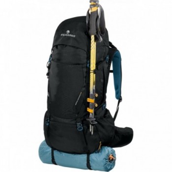 Sac à dos Appalachian 55L Noir pour Trekking avec Poches Multiples - 4