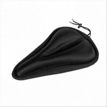 Boninbike MTB Gel Seat Cover Black 280x180 mm - Comfort & Protection - 1