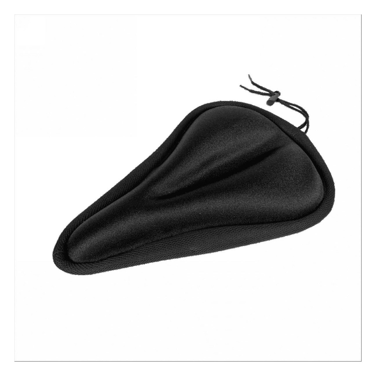 Boninbike MTB Gel Seat Cover Black 280x180 mm - Comfort & Protection - 1