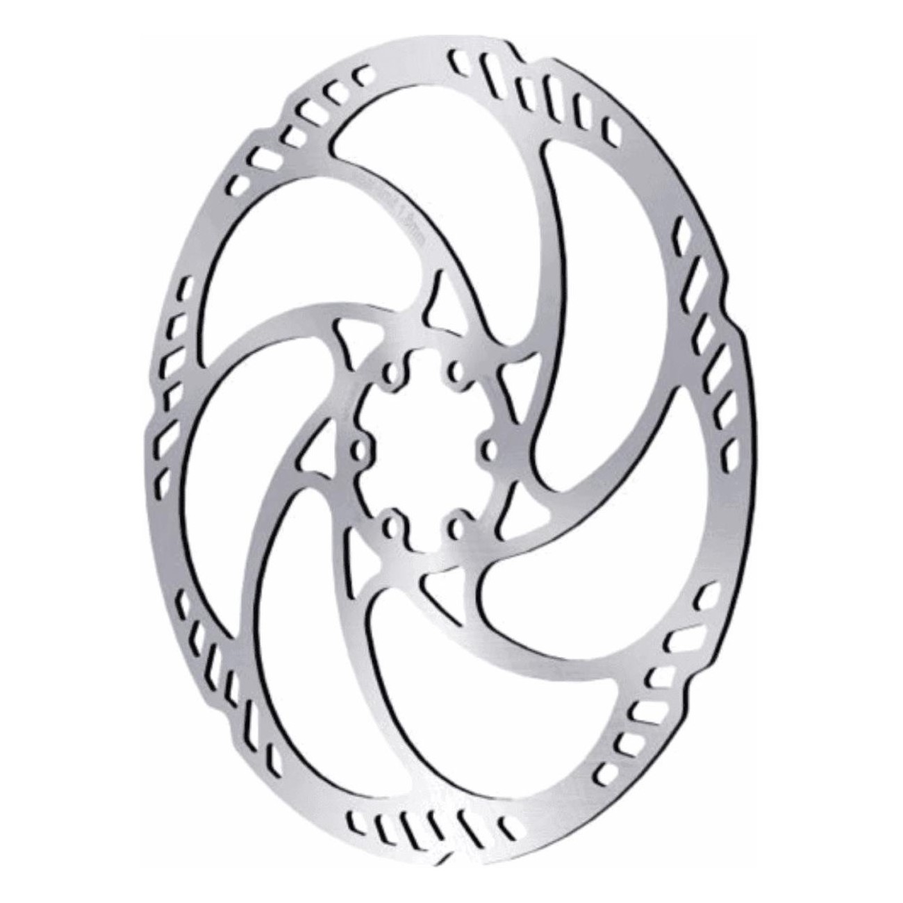 Disque de Frein Storm HC 203mm Argent, 6 Trous pour Enduro et DH - 1