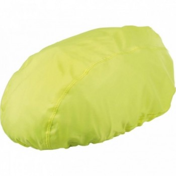 M-Wave Reflective Helmet Cover Neon Yellow Waterproof and Windproof - 1