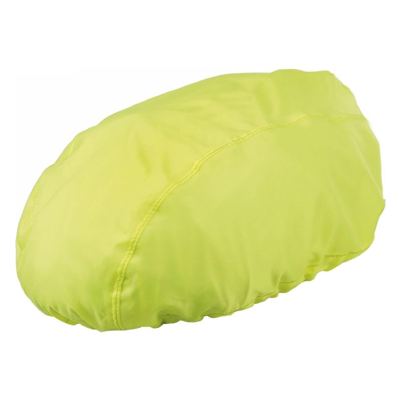 M-Wave Reflective Helmet Cover Neon Yellow Waterproof and Windproof - 1