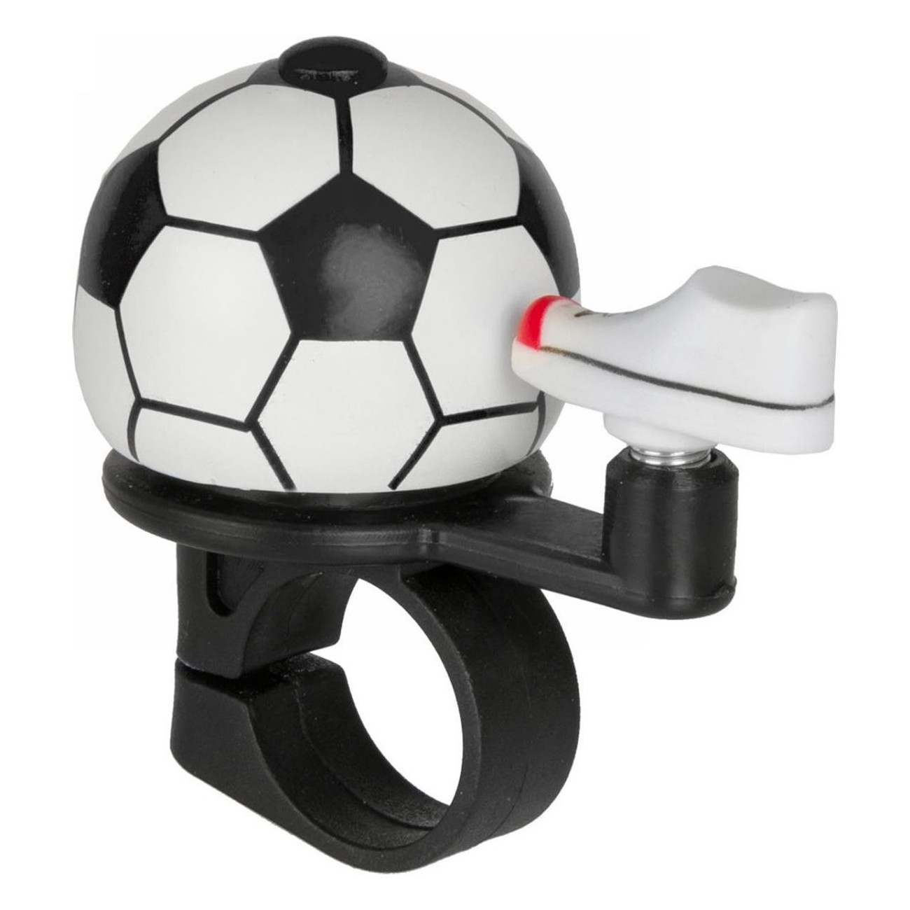 Cloche de Football Blanche en Sac PE avec Emballage de Montage - 1