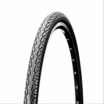 Rigid Tire 700x35 Black for City Trekking - 680g, Performance & Comfort - 1