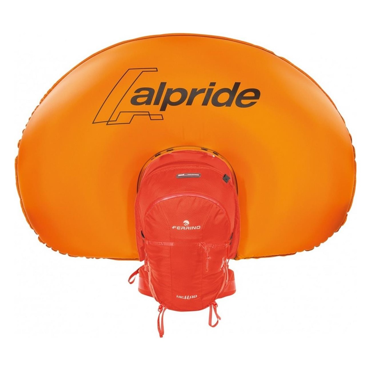 Mochila Light Safe 20L Naranja para Freeride y Esquí de Montaña - 3