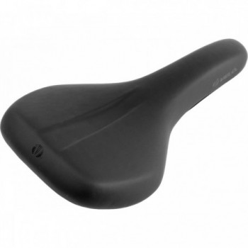 Sella Velo Tour Basic S 267x167mm Nero con Telaio in Acciaio e Schiuma Kofort - 1 - Selle - 0887539025281