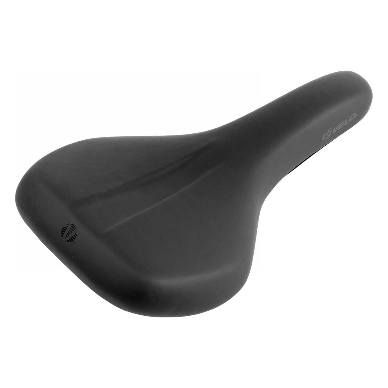 Sella Velo Tour Basic S 267x167mm Nero con Telaio in Acciaio e Schiuma Kofort - 1 - Selle - 0887539025281