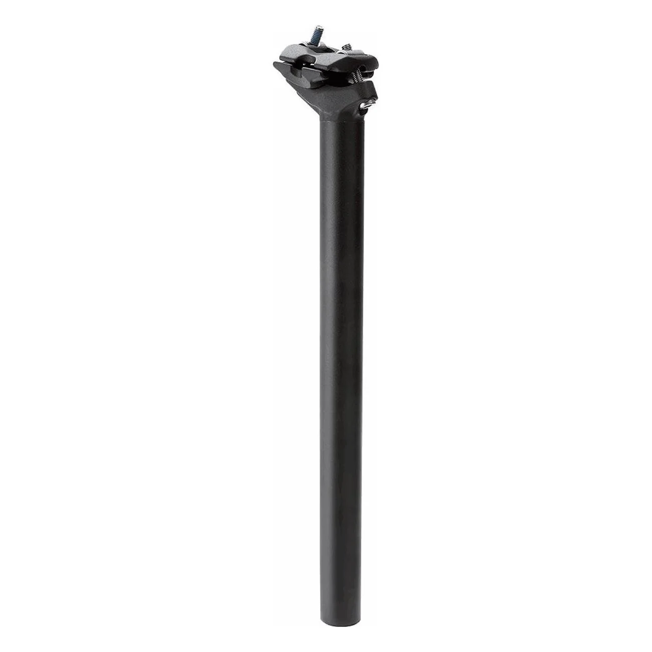 PROMAX Adjustable Black Aluminum Seatpost 30.9x400mm with 5mm Offset - 1