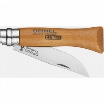 Opinel Viroblock N.6 Knife with Carbon Steel Blade and Beech Handle - 2