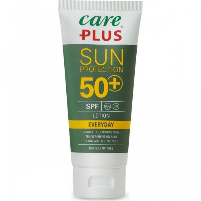 Care Plus Crema Solare SPF50+ - Protezione Quotidiana 100ml, Resistente all'Acqua e Anti-Punture di Meduse - 1 - Protezione da i