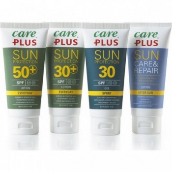 Care Plus Crema Solare SPF50+ - Protezione Quotidiana 100ml, Resistente all'Acqua e Anti-Punture di Meduse - 2 - Protezione da i