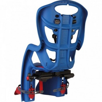 Pepe Rear Seat for Rack - Electric Blue, Safe and EN 14344 Certified - 3