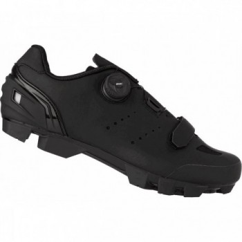 Chaussures MTB M610 Unisex Noires, Semelle en Nylon, Fermeture Atop, Taille 40 - 1