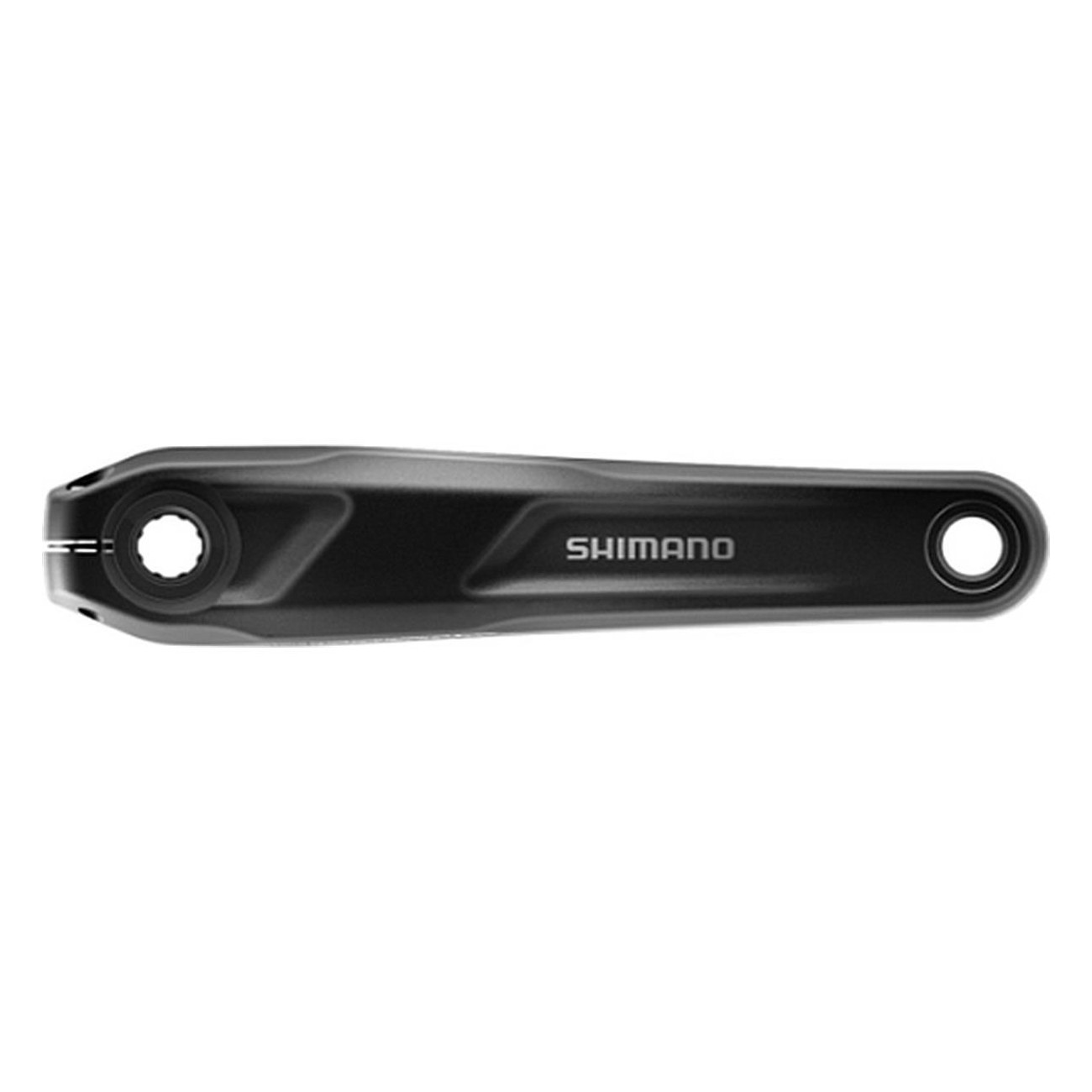 E-Bike Crankset FC-EM600 175mm Black Aluminum - Shimano SML Compatible - 1