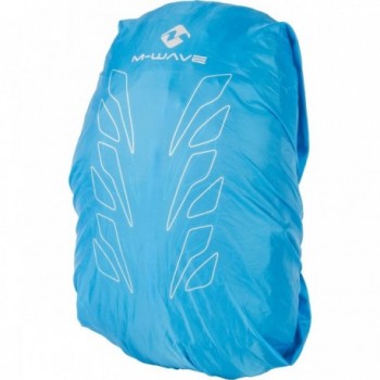 Mochila M-Wave Rough Ride Back para Ciclistas Negra con Cubierta Impermeable - 3