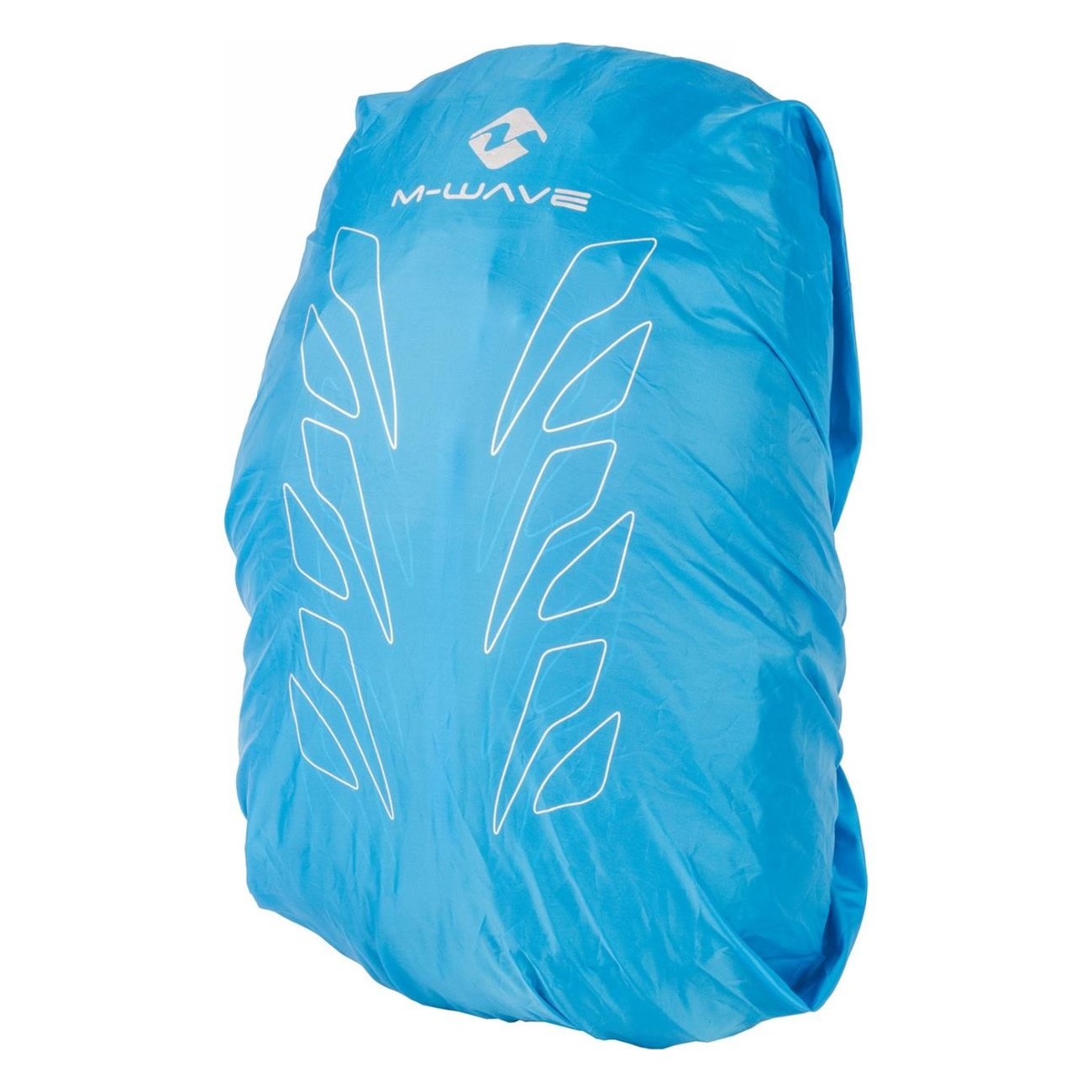 Mochila M-Wave Rough Ride Back para Ciclistas Negra con Cubierta Impermeable - 3