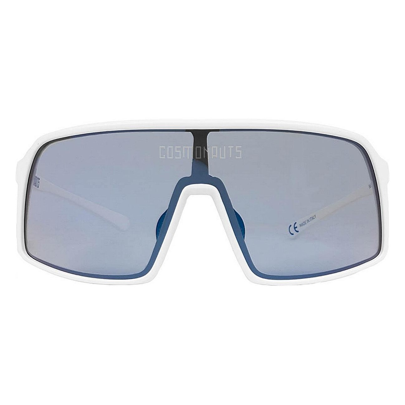 Lunettes de cyclisme Lander Evolution Blanches - Légères et confortables en TR90 Grilamid - 2