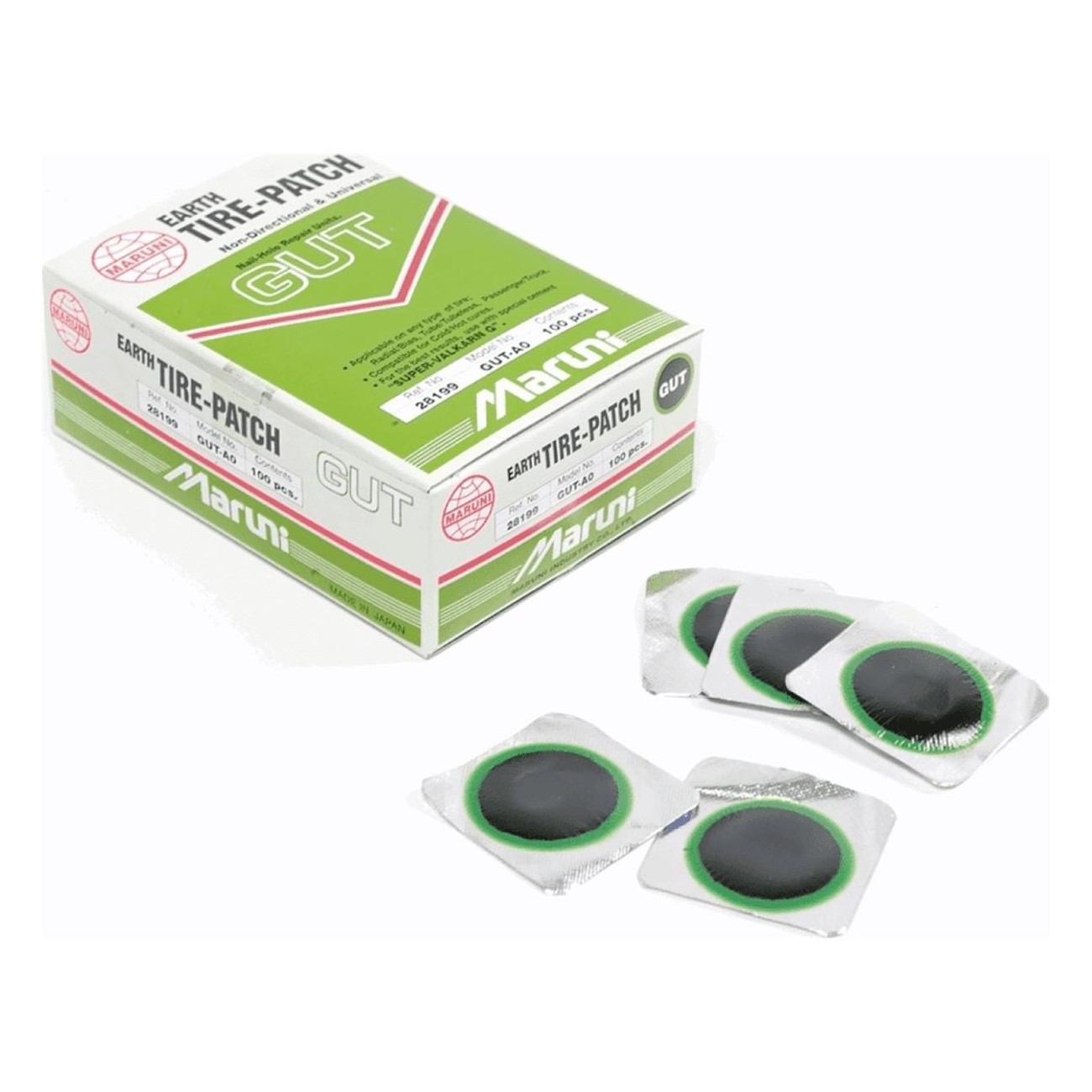 Tubeless Reparatur-Patches 30mm - Set mit 3 OEM Patches für Reifen - 1