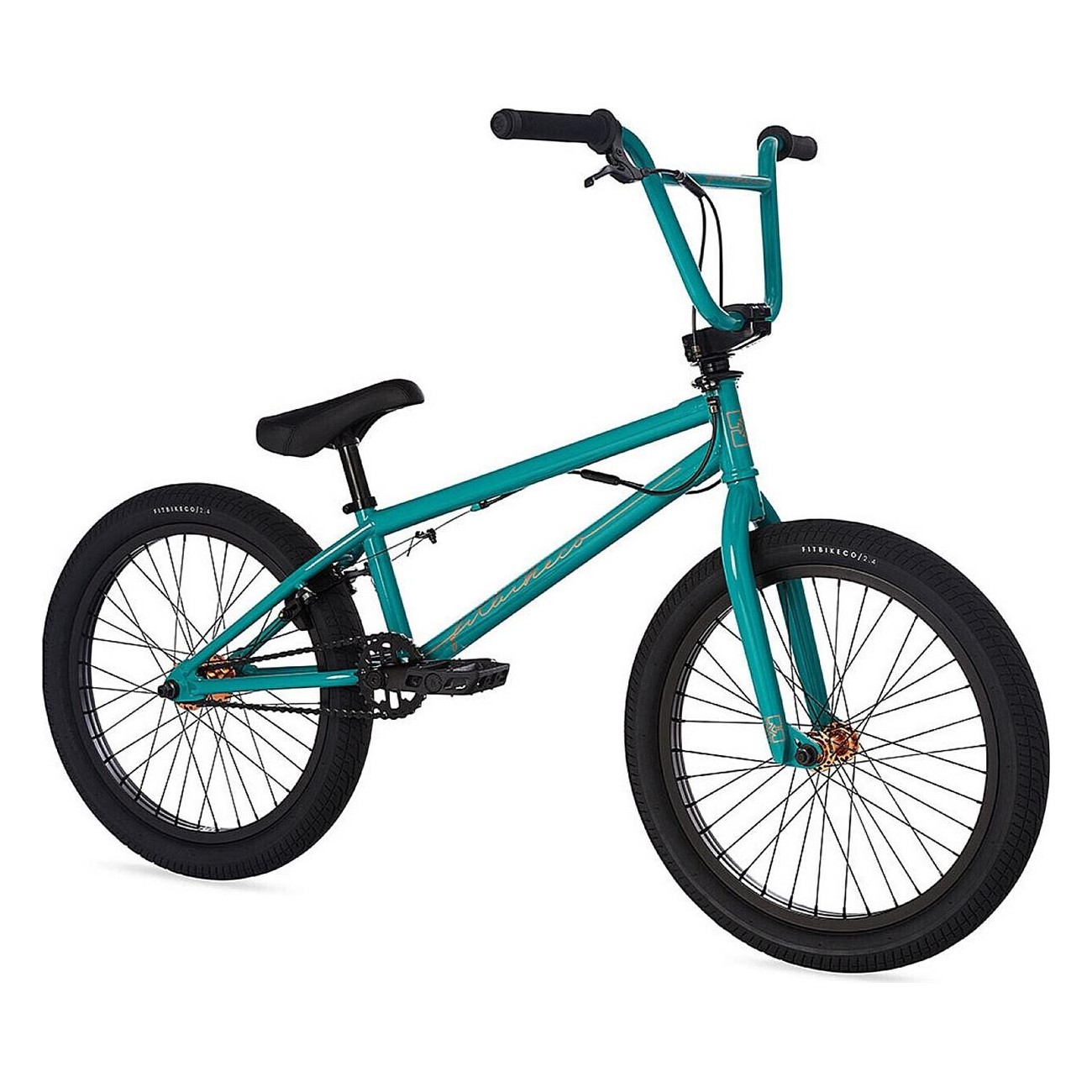 Bicicleta BMX Prk Teal para Park Riding - Marco Cro-Mo, Color Azul - 1