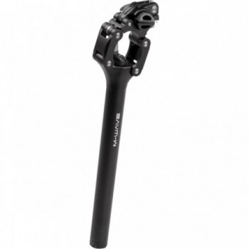 M-Wave Parallelogram Seatpost Black Matte 27.2x350 mm with 20 mm Travel - 1