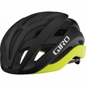 Casco Giro Cielo MIPS Nero Giallo S 51-55 cm - Protezione e Comfort per Road e Gravel - 1 - Caschi - 0196178177559