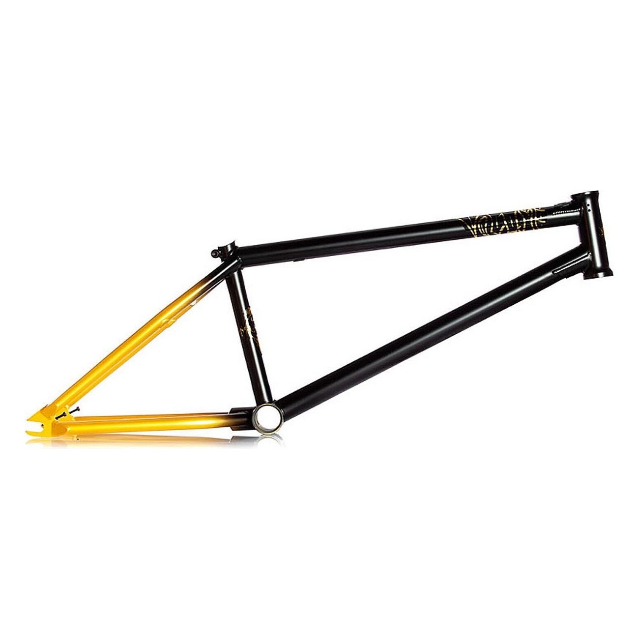 Volume Velocity 21' Frame Black/Gold Fade by Victor Munoz - CrMo Style - 1