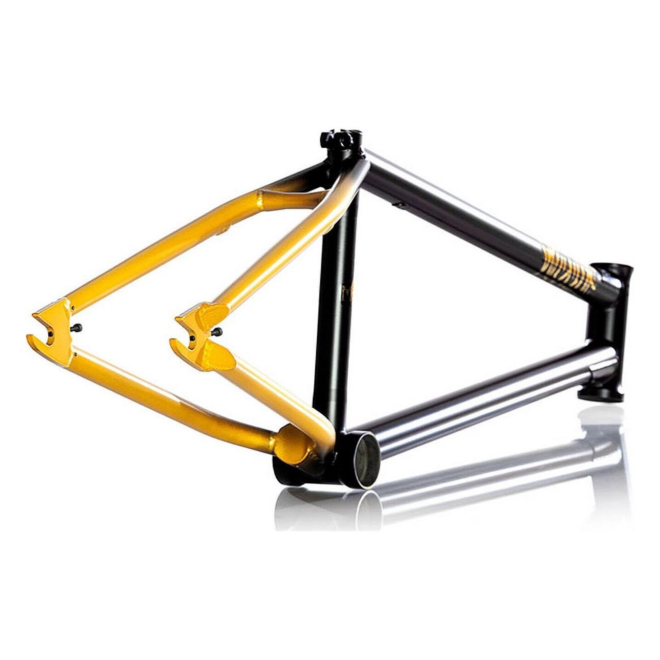 Volume Velocity 21' Frame Black/Gold Fade by Victor Munoz - CrMo Style - 2