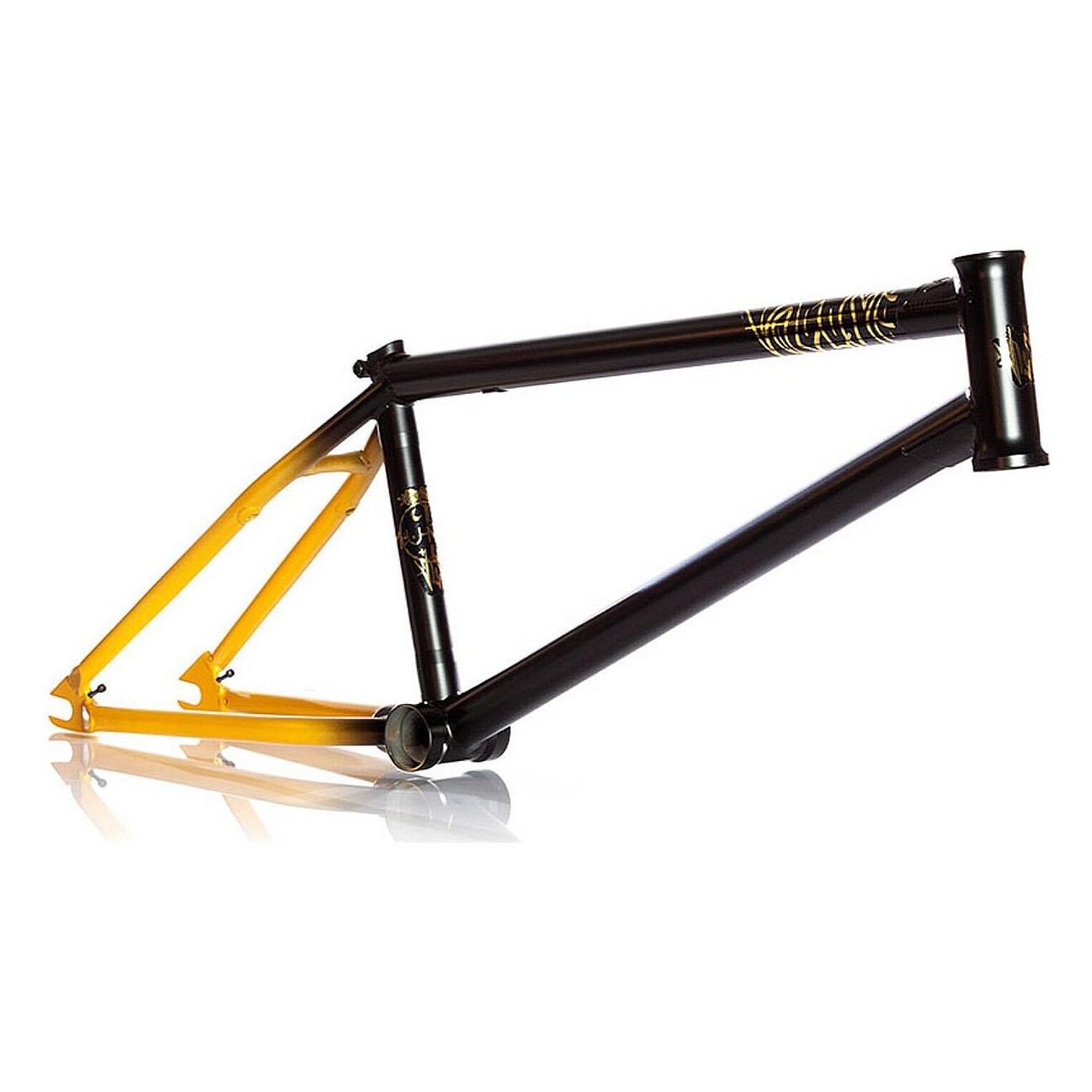 Volume Velocity 21' Frame Black/Gold Fade by Victor Munoz - CrMo Style - 3