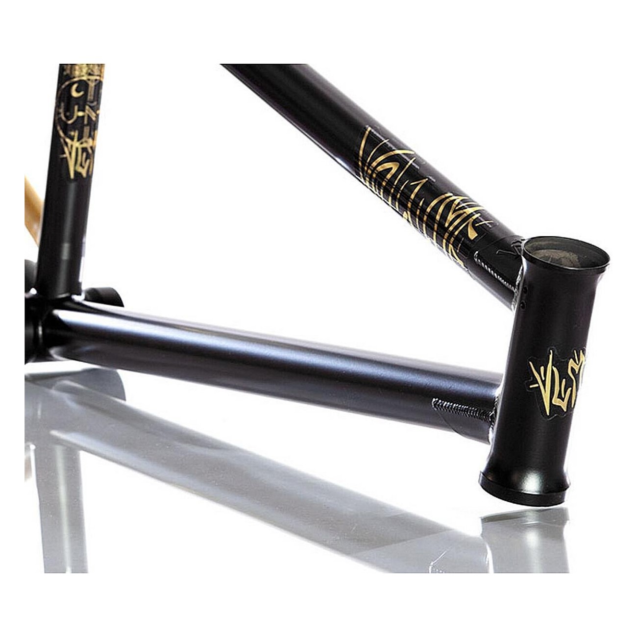 Volume Velocity 21' Frame Black/Gold Fade by Victor Munoz - CrMo Style - 5