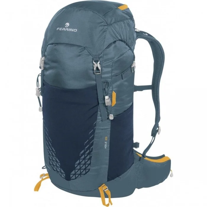 Sac à dos Agile 25L Bleu pour Trekking avec Système Hollow Back - 1