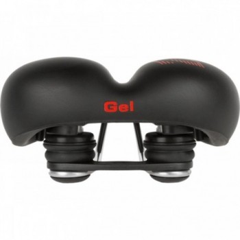 Selle VELO Plush Gel Elasto 275x213 mm avec cadre en acier et suspension élastomère - 2