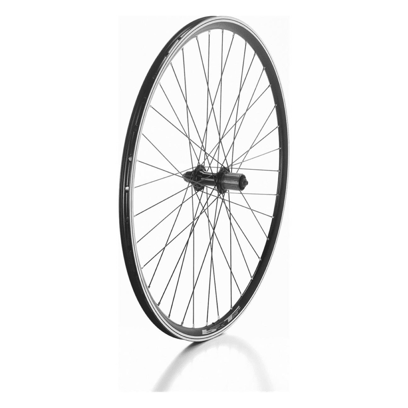 28 Hinterrad aus Aluminium für Rennrad 8/9 Gänge, kompatibel mit Reifen - 1