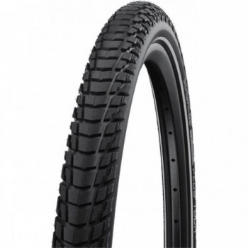 Pneu 28' 700x47 Schwalbe Marathon Plus Tour HS619 Rigide Noir Reflex - 1