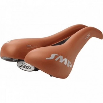 Brown Trekking Saddle 2020 with High PU Padding for Muscle and Electric Bikes - 1