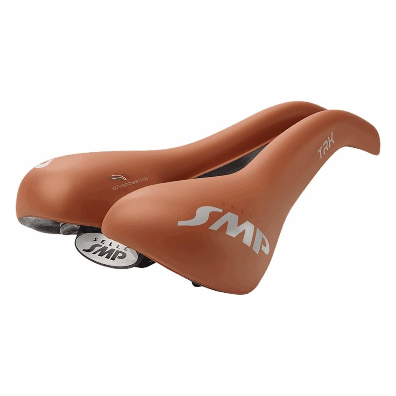 Brown Trekking Saddle 2020 with High PU Padding for Muscle and Electric Bikes - 1