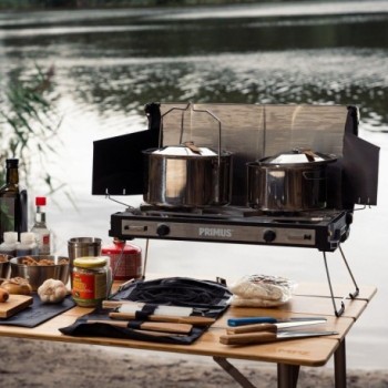 Set de Préparation CampFire : Ustensiles de Cuisine Compacts pour Camping - 7