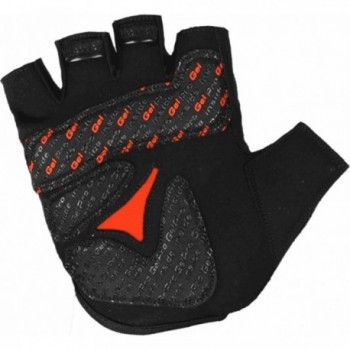 Black Short Gloves Size M with Shock-Absorbing Gel and Ventilation - 2