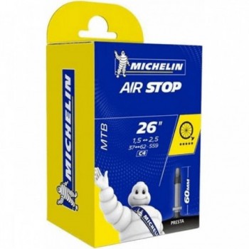 Cámara de Aire Michelin 26x1,45/2,60 con Válvula Presta 60mm - 1