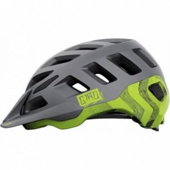 Casco Radix Negro/Lima Talla M 55-59 cm - Ligero, Ventilado y Seguro para Trail - 2