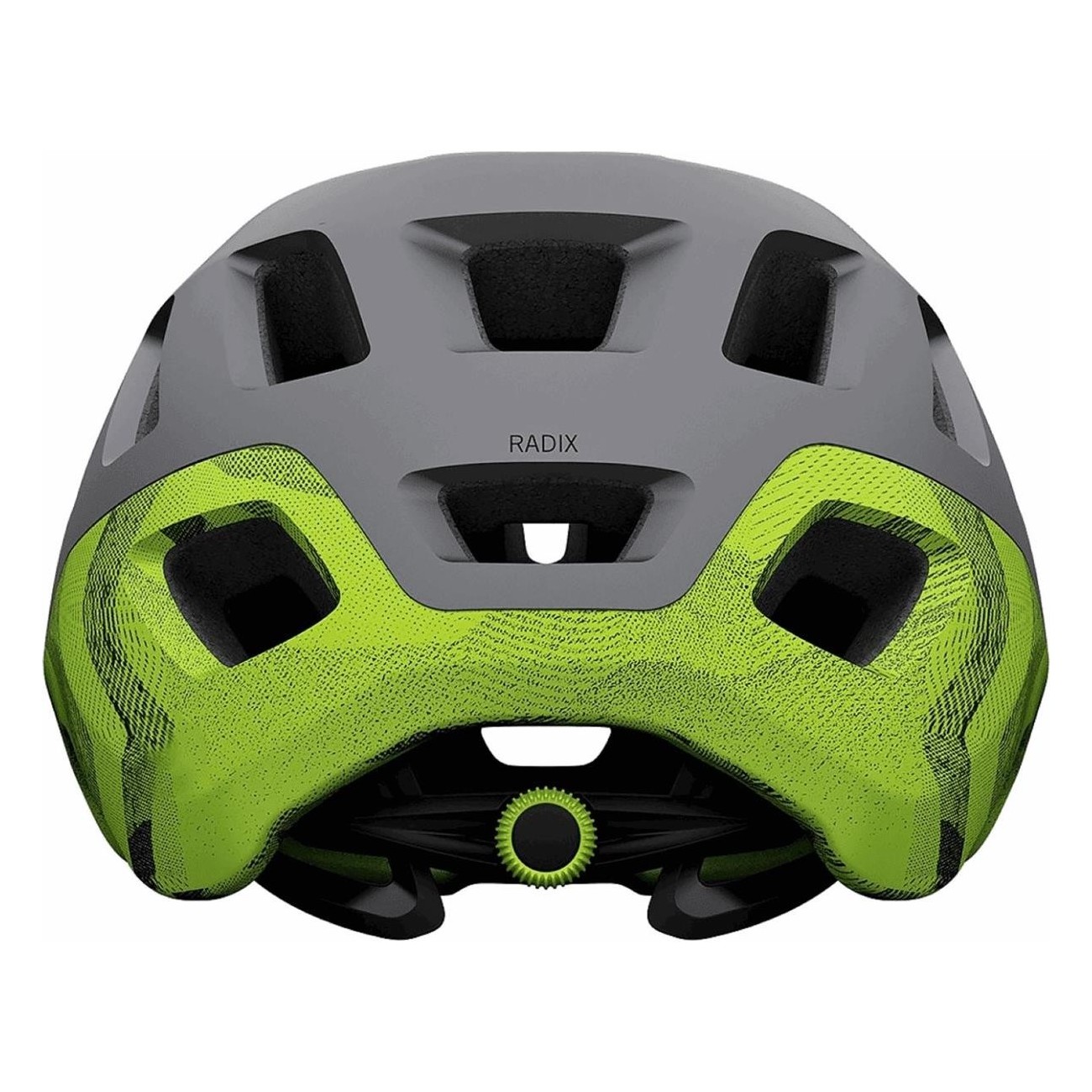 Radix Helmet Black/Lime Size M 55-59 cm - Lightweight, Ventilated, Safe for Trail Riders - 3