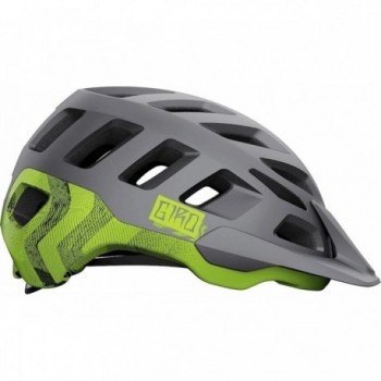 Casco Radix Negro/Lima Talla M 55-59 cm - Ligero, Ventilado y Seguro para Trail - 4