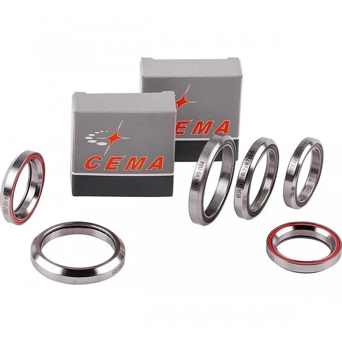 Chrome Steel Steering Bearing CEMA SRC - 51.8 x 40 x 8 mm, 36°/45° Angle - 1