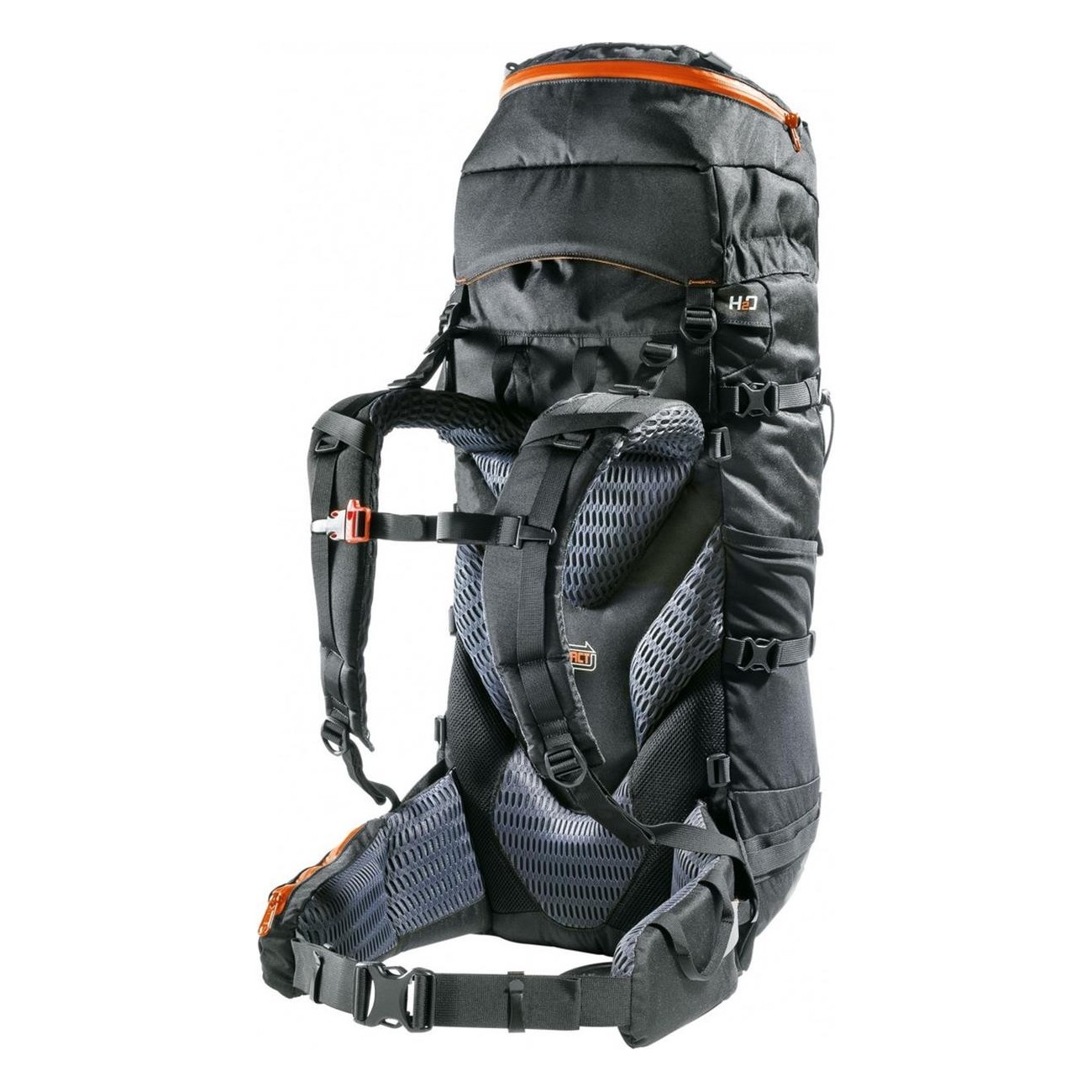 XMT 60+10L Rucksack Schwarz für Außerhalb Europas Versand - 2