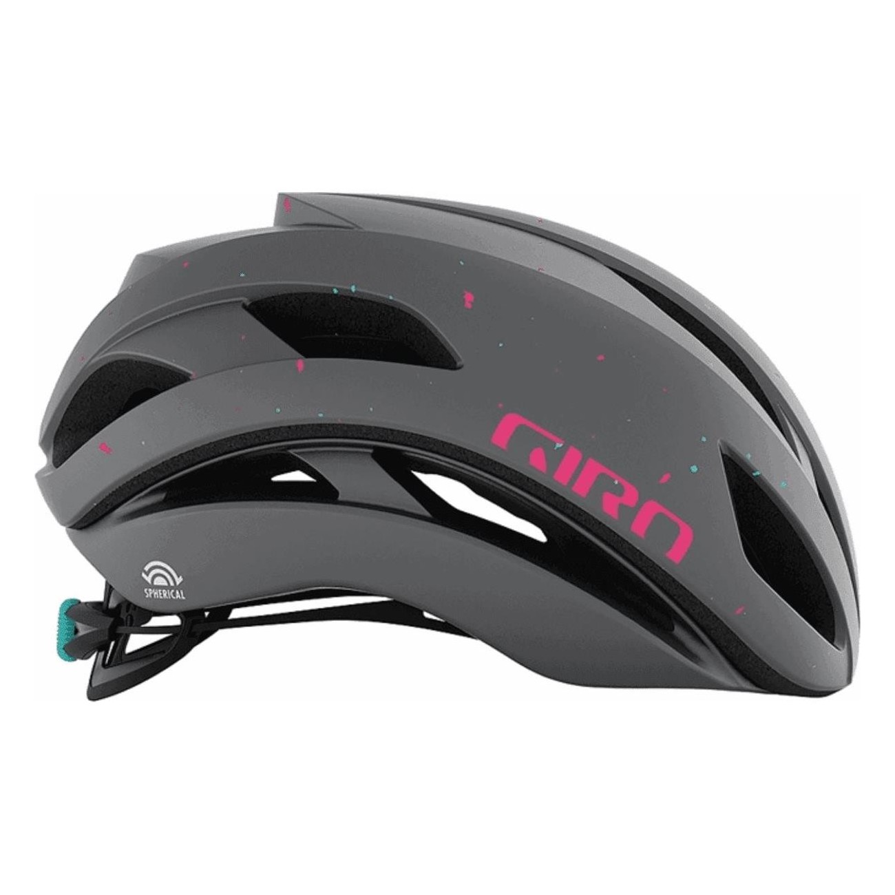 Casco da Strada Aerodinamico Eclipse Spherical Antracite Mica, Taglia 51-55 cm, con Tecnologia Spherical™ e Ventilazione Efficie